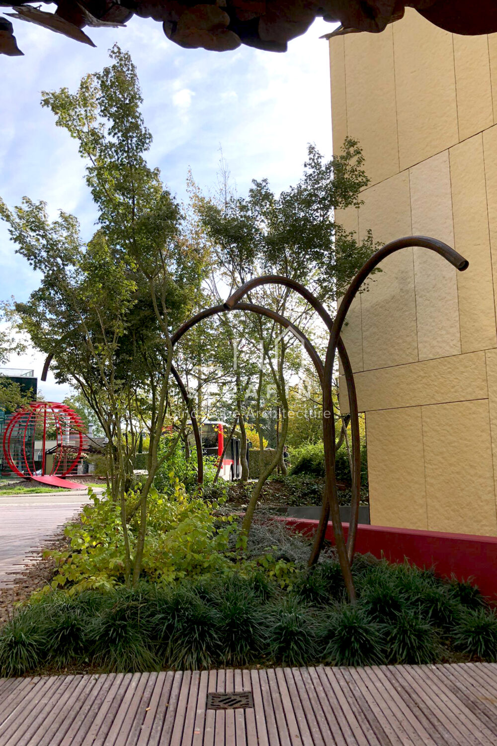 roof garden project for company headquarters - 4