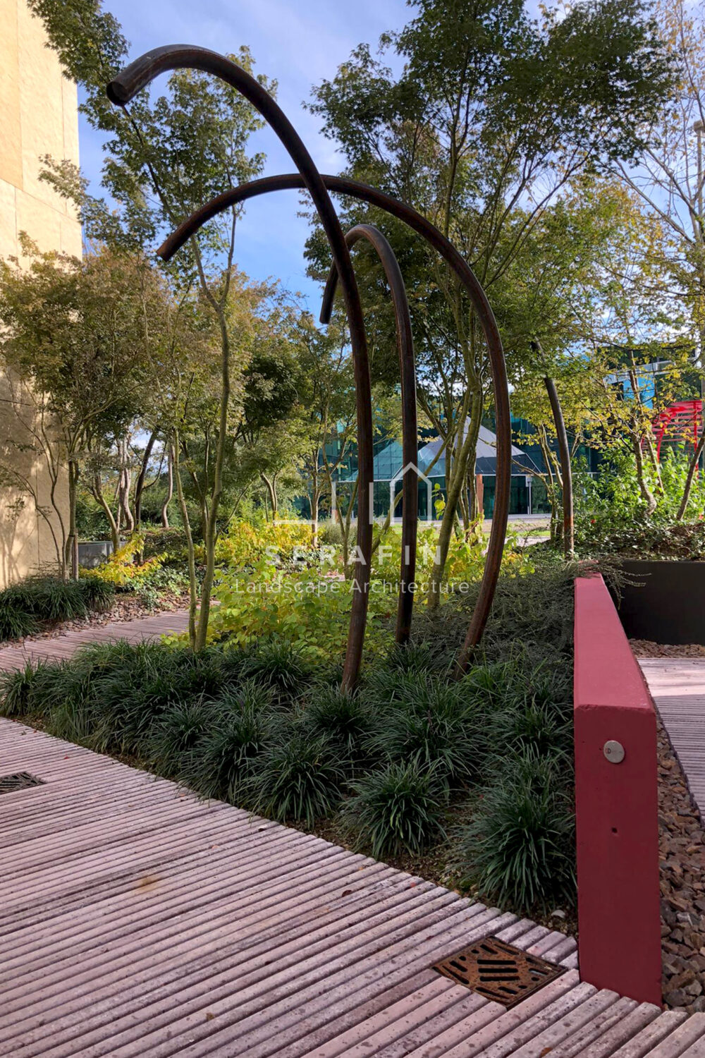 roof garden project for company headquarters - 5
