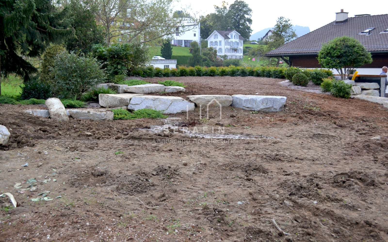 luxury garden project for a lakeside villa in switzerland - 17