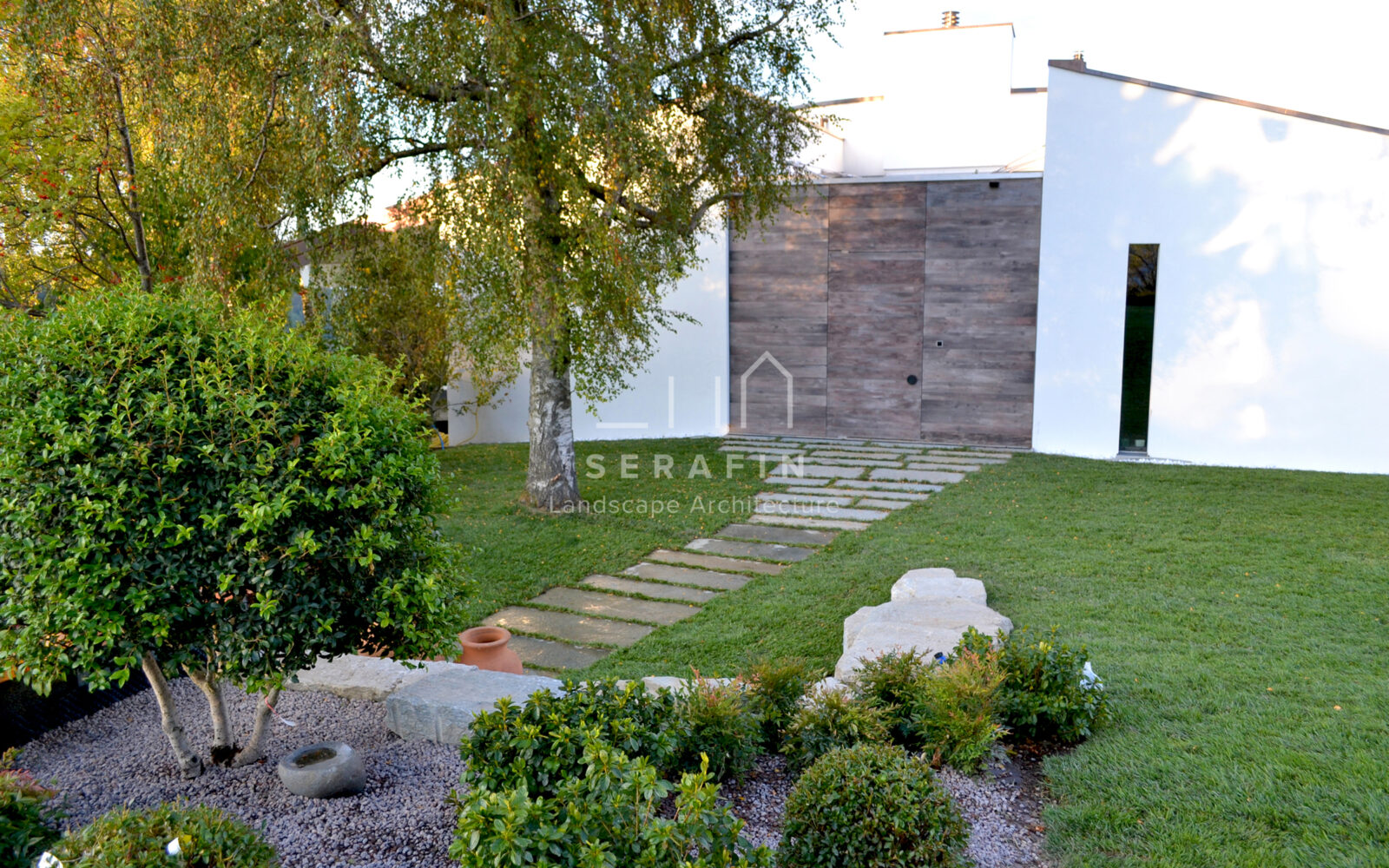 luxury garden project for a lakeside villa in switzerland - 23