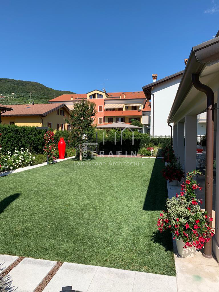 design and construction of a private garden in Verona - 10