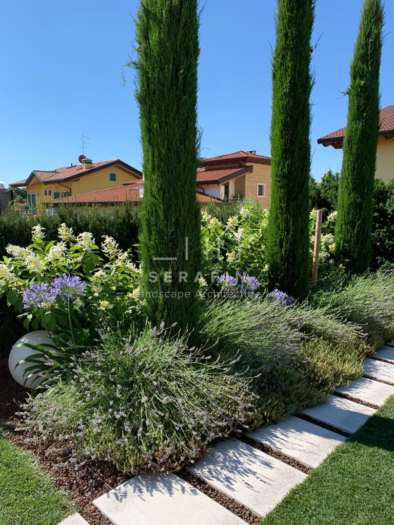 design and construction of a private garden in Verona - 14
