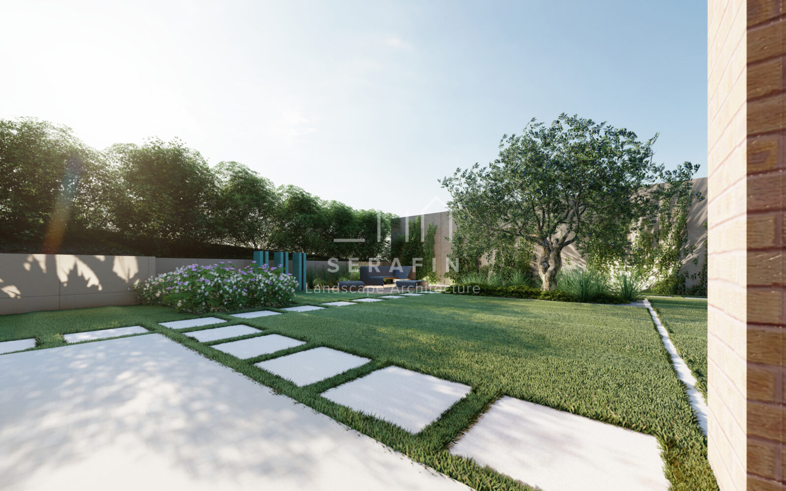 progetto di un giardino privato a Soligo - 3