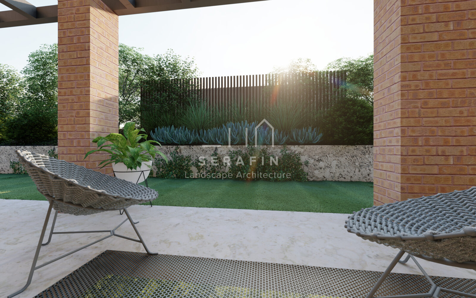 progetto di un giardino privato a Soligo - 5