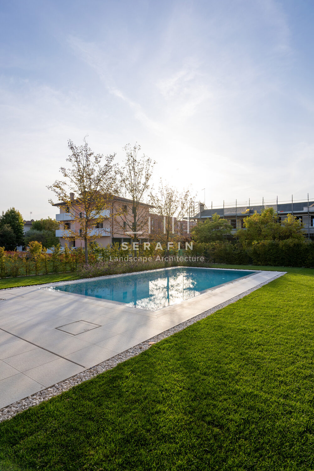 private residential garden project with swimming pool in Treviso - 2