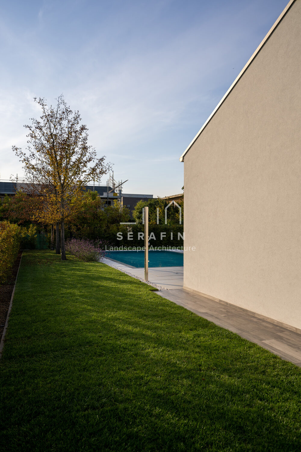 private residential garden project with swimming pool in Treviso - 3