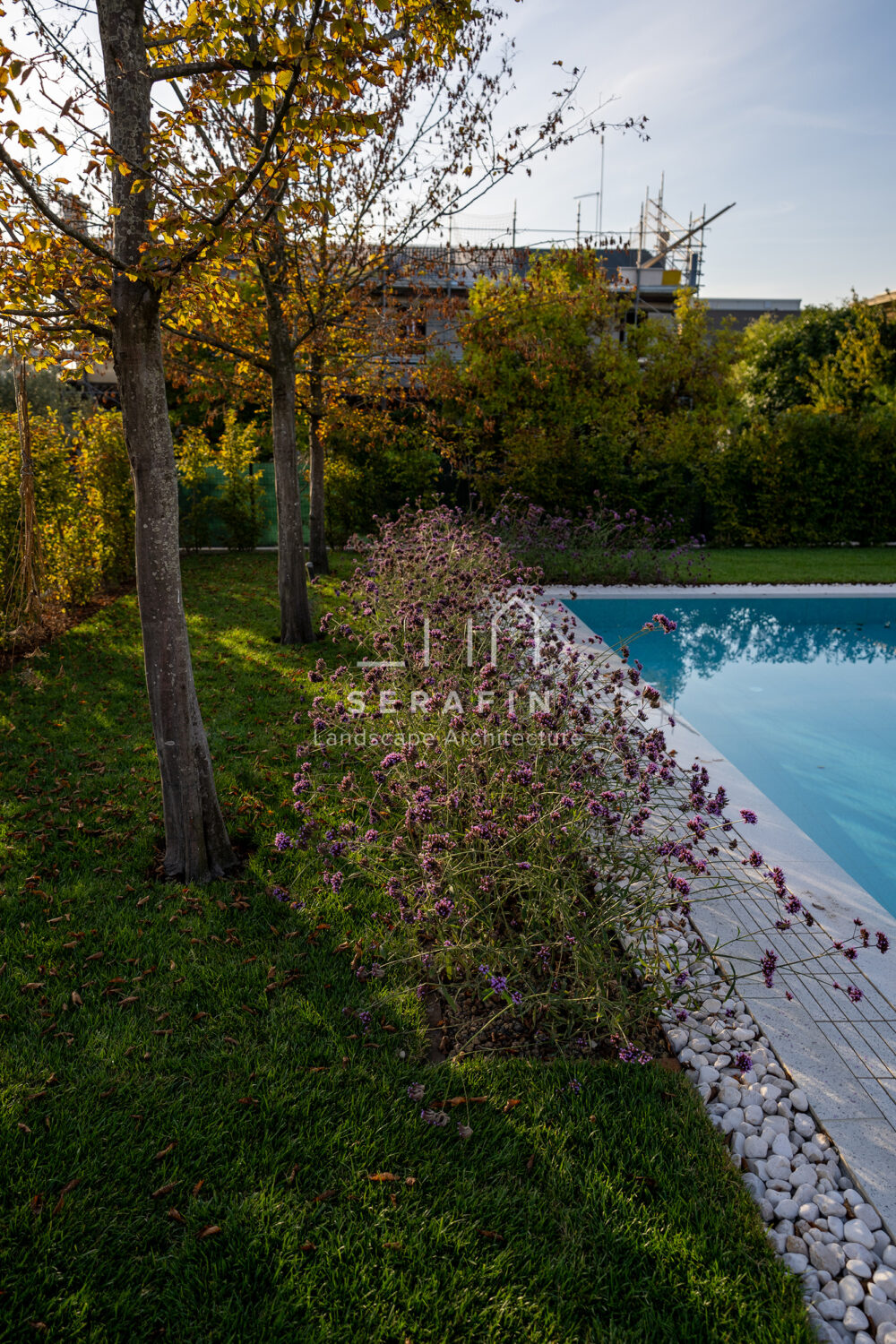 private residential garden project with swimming pool in Treviso - 4