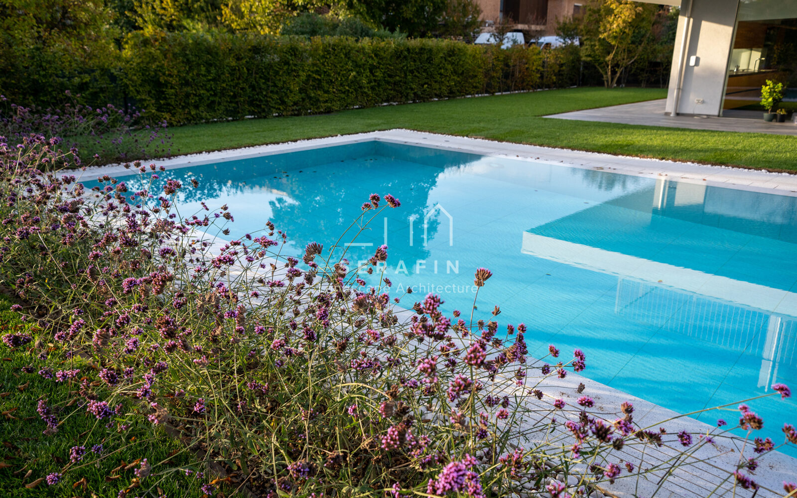 private residential garden project with swimming pool in Treviso - 5