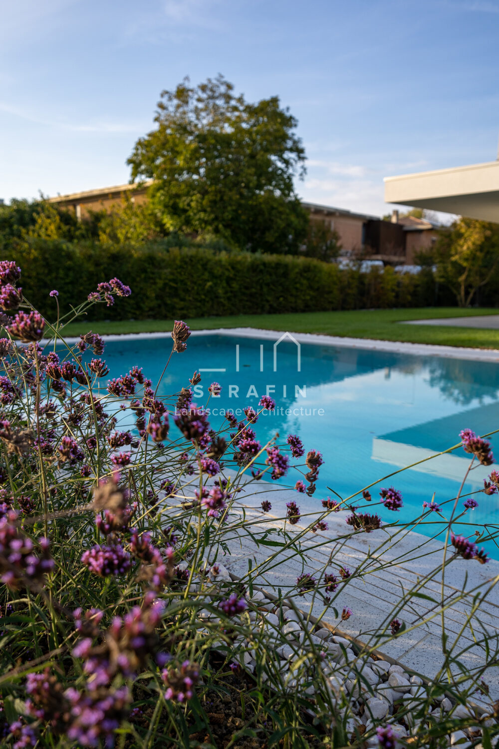 private residential garden project with swimming pool in Treviso - 7