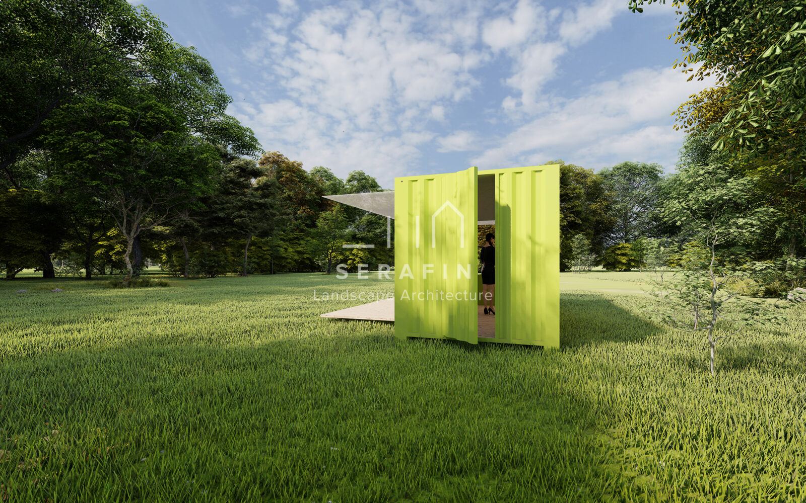 immagine progetto di un container bar - 8