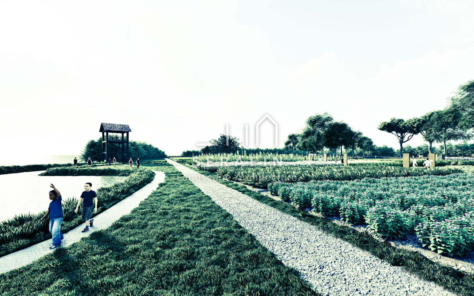 immagine del masterplan di progetto di un nuovo parco a venezia - 3