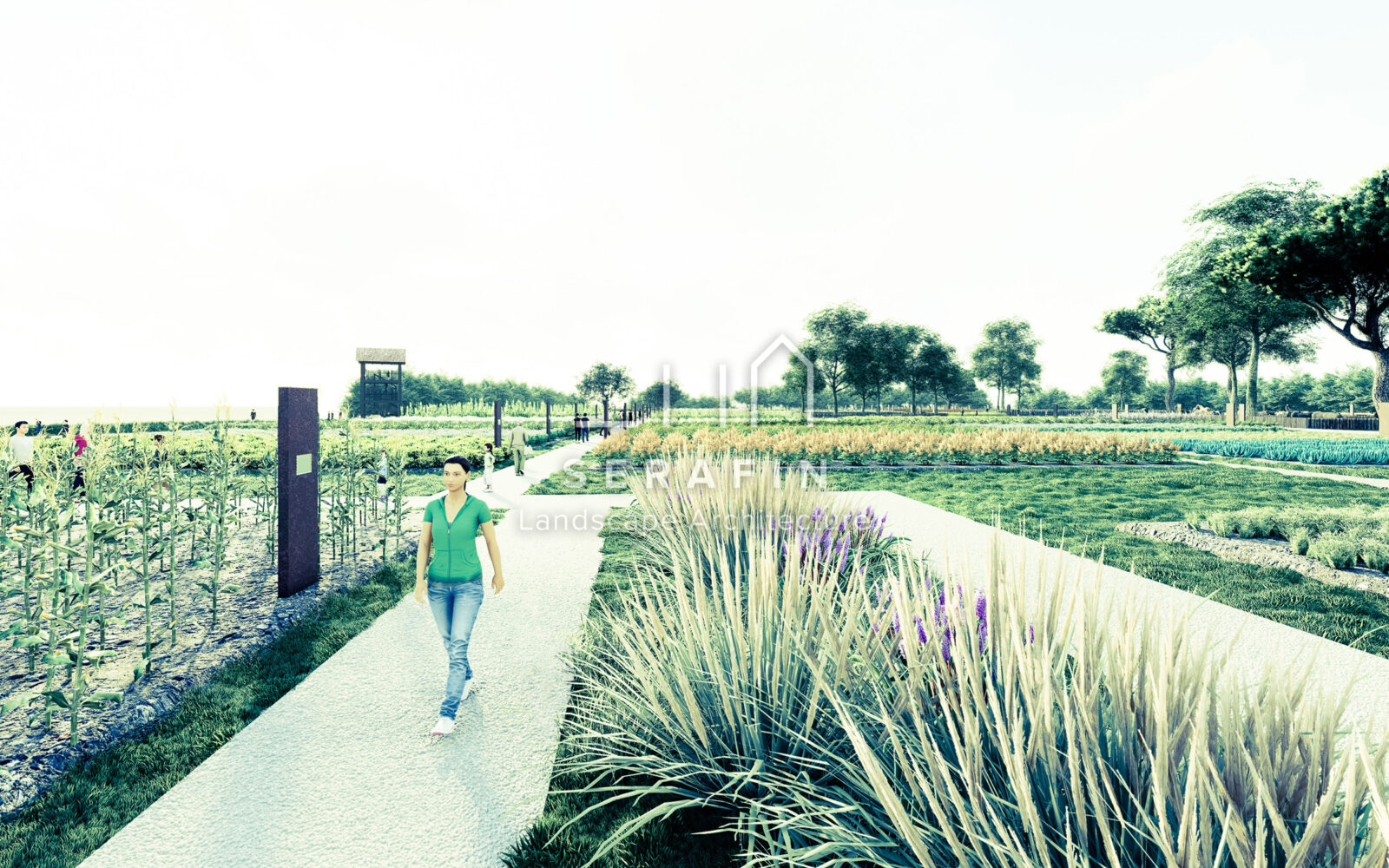 immagine del masterplan di progetto di un nuovo parco a venezia - 4