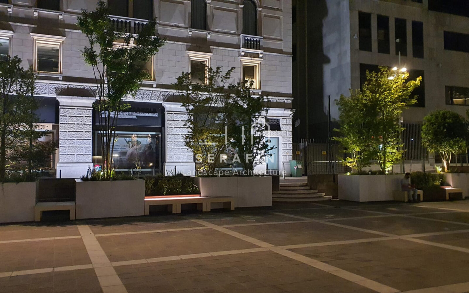 progetto paesaggistico piazza XX Settembre a Pordenone - 5