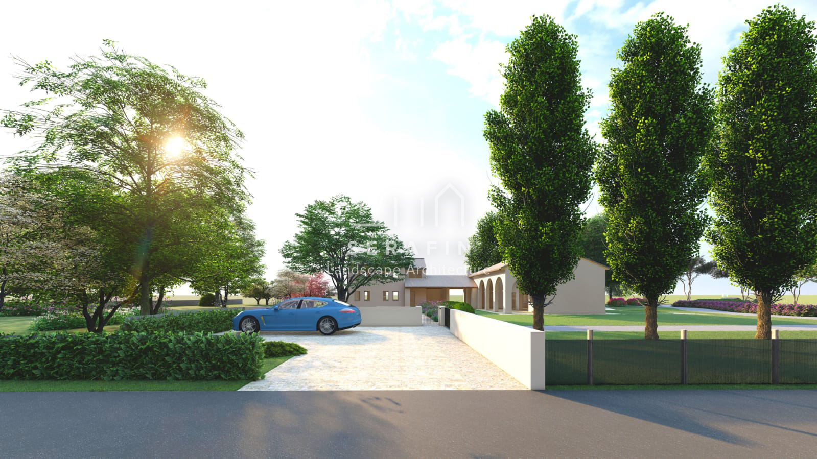 project image of a garden with rustic house in Conegliano - 5