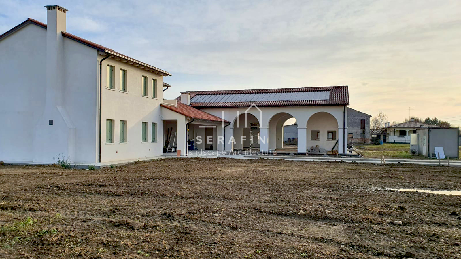 project image of a garden with rustic house in Conegliano - 7