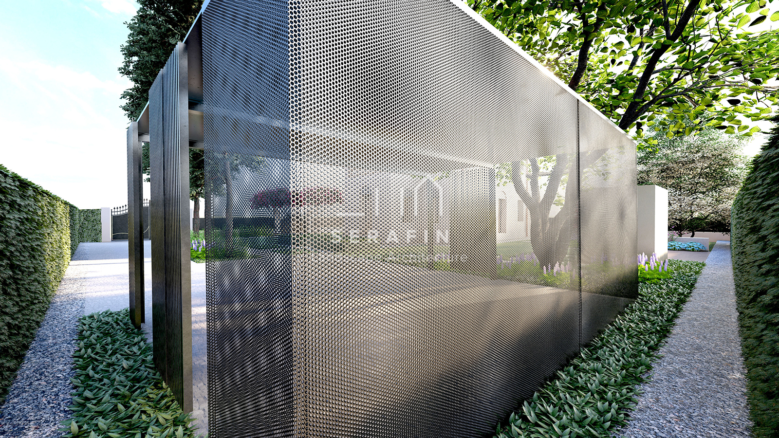 design and creation of a luxury garden in Mogliano Veneto - 6