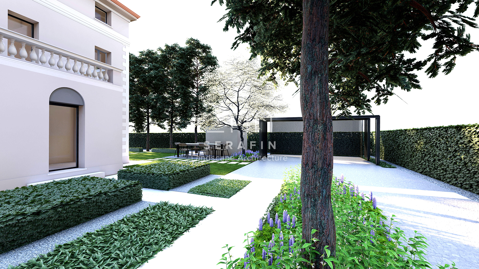 design and creation of a luxury garden in Mogliano Veneto - 8