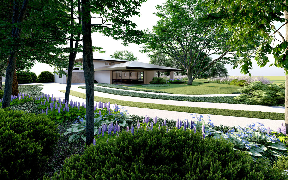 progettazione e realizzazione di un giardino di lusso a Padova