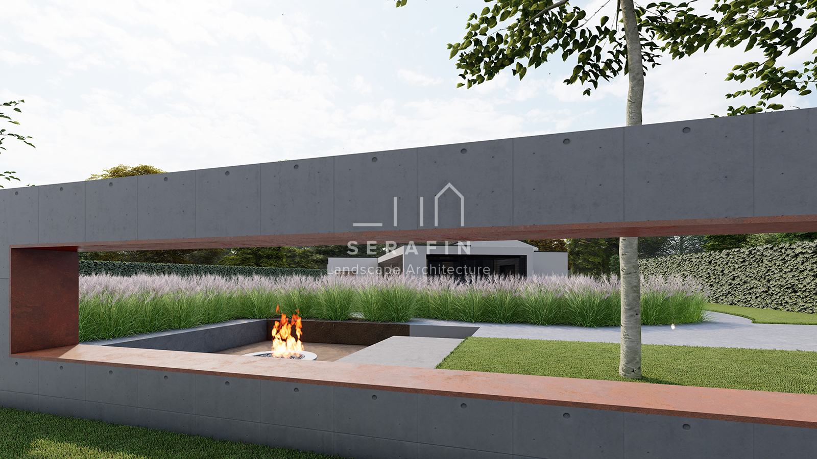progettazione e realizzazione giardino di lusso ad Asolo - 7