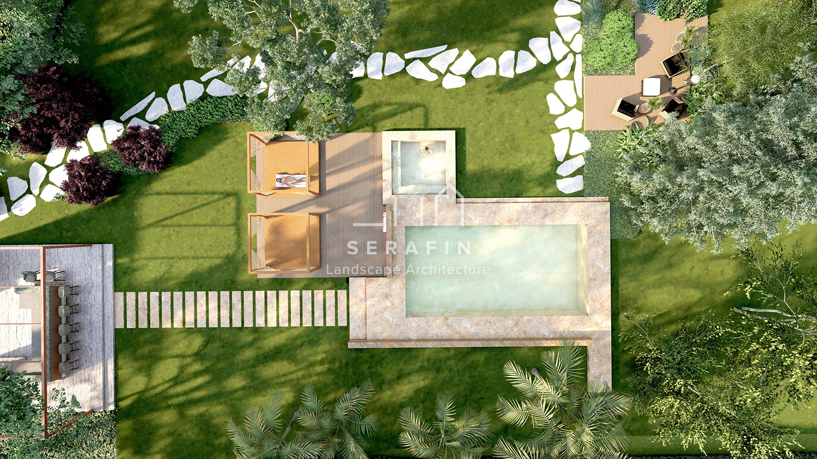 progettazione e realizzazione giardino di lusso a San Donà di Piave - 3