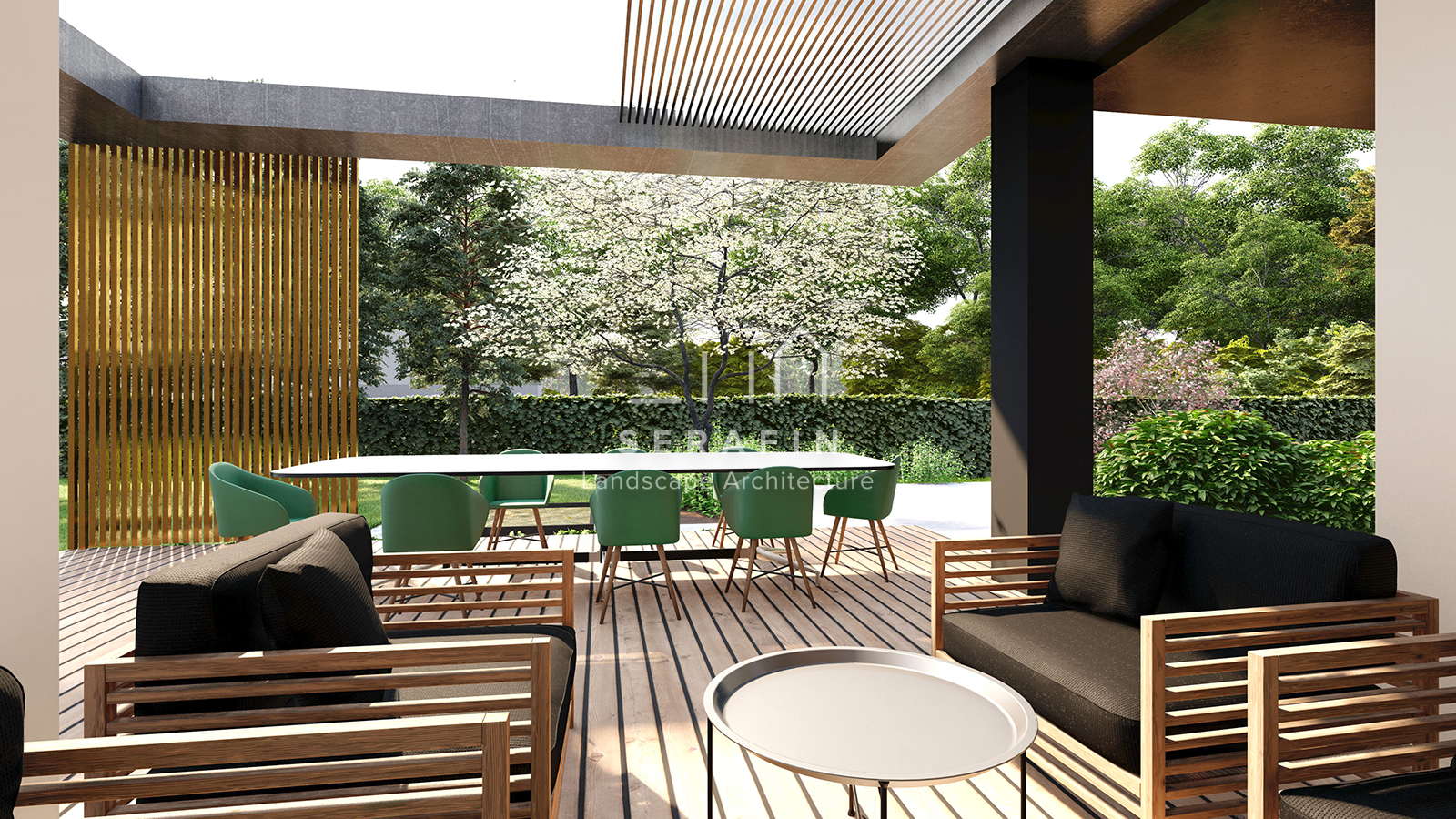 design and construction of luxury garden in San Biagio di Callalta - 4