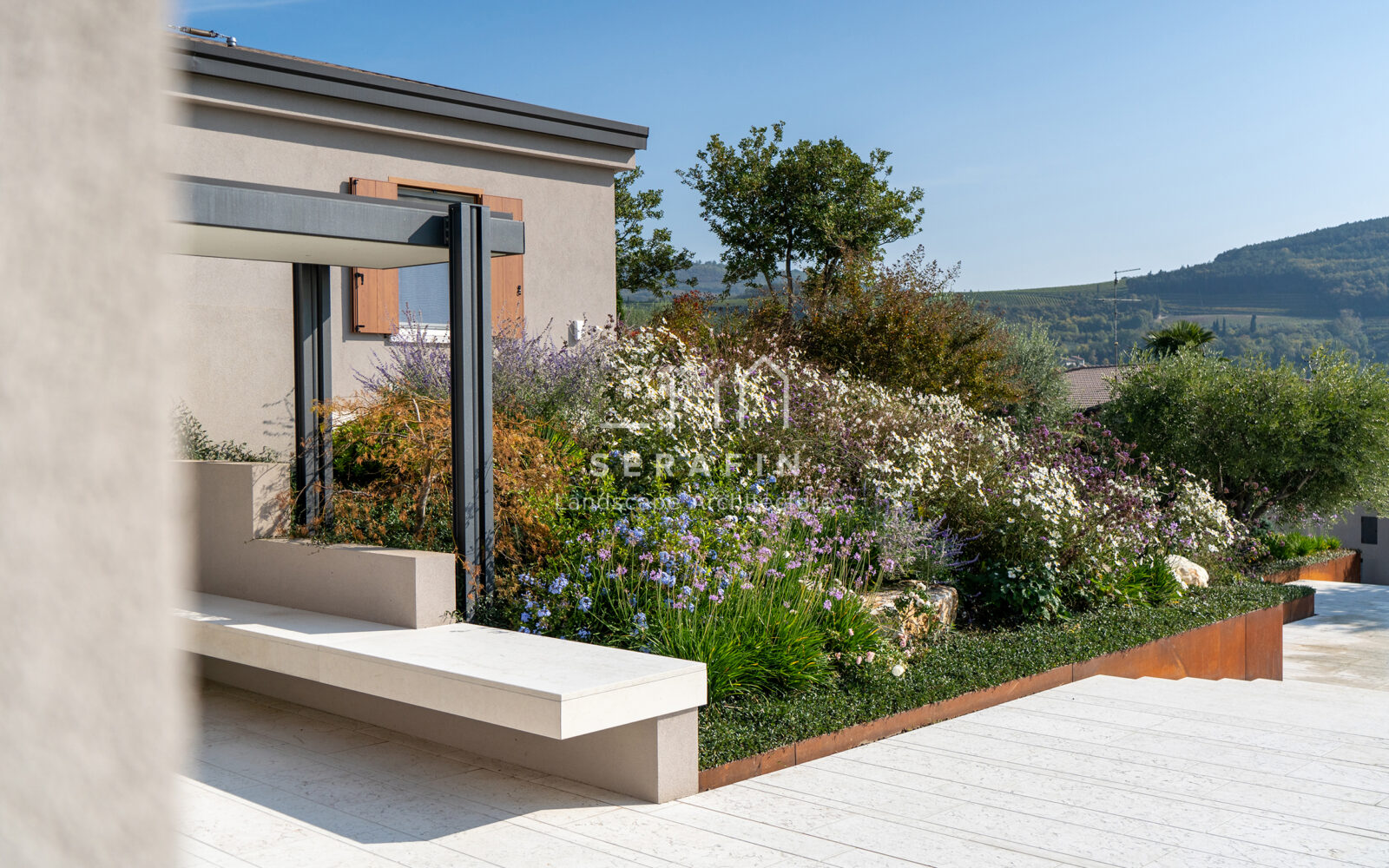 exclusive garden project in Trevignago of Verona - 10