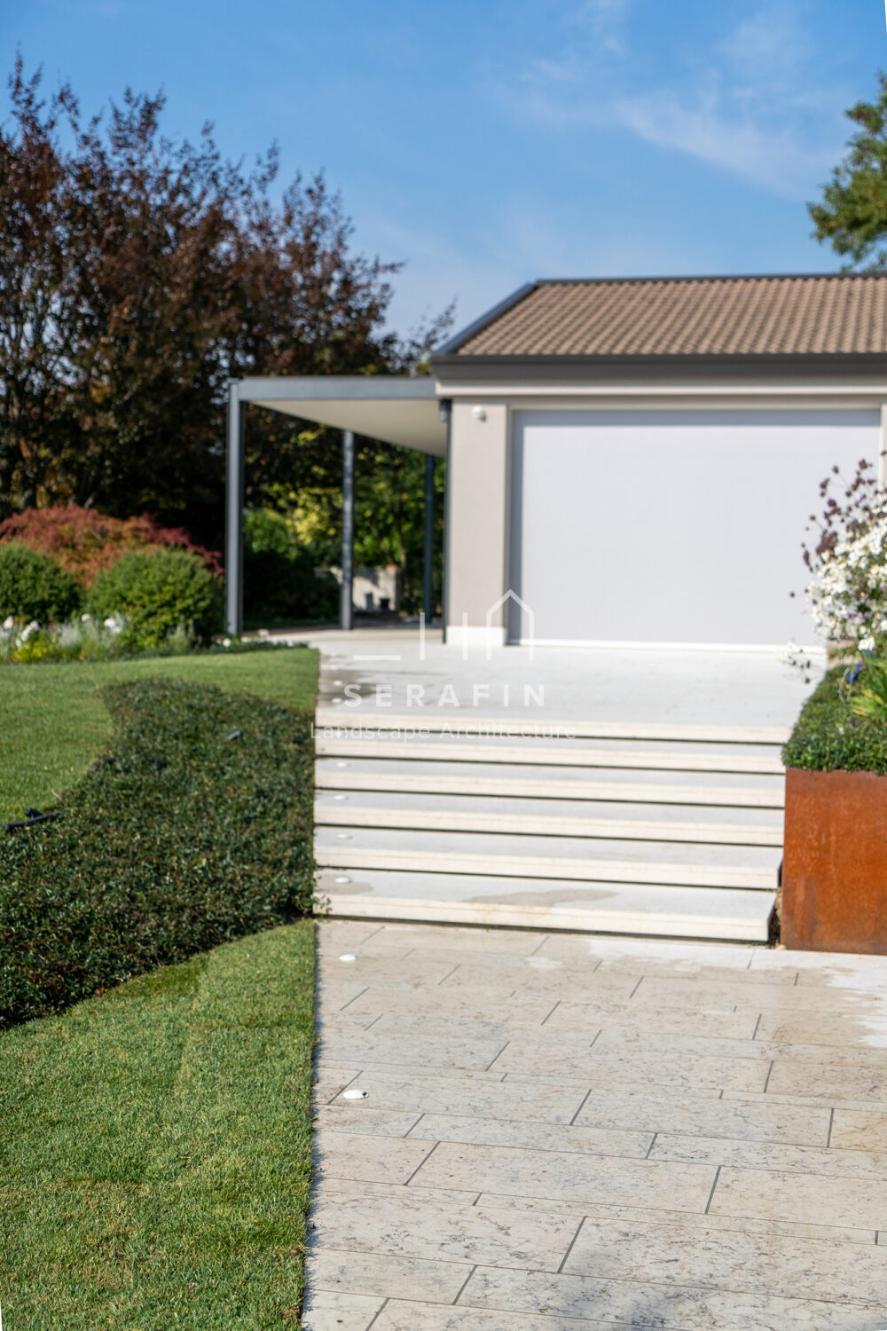 exclusive garden project in Trevignago of Verona - 13