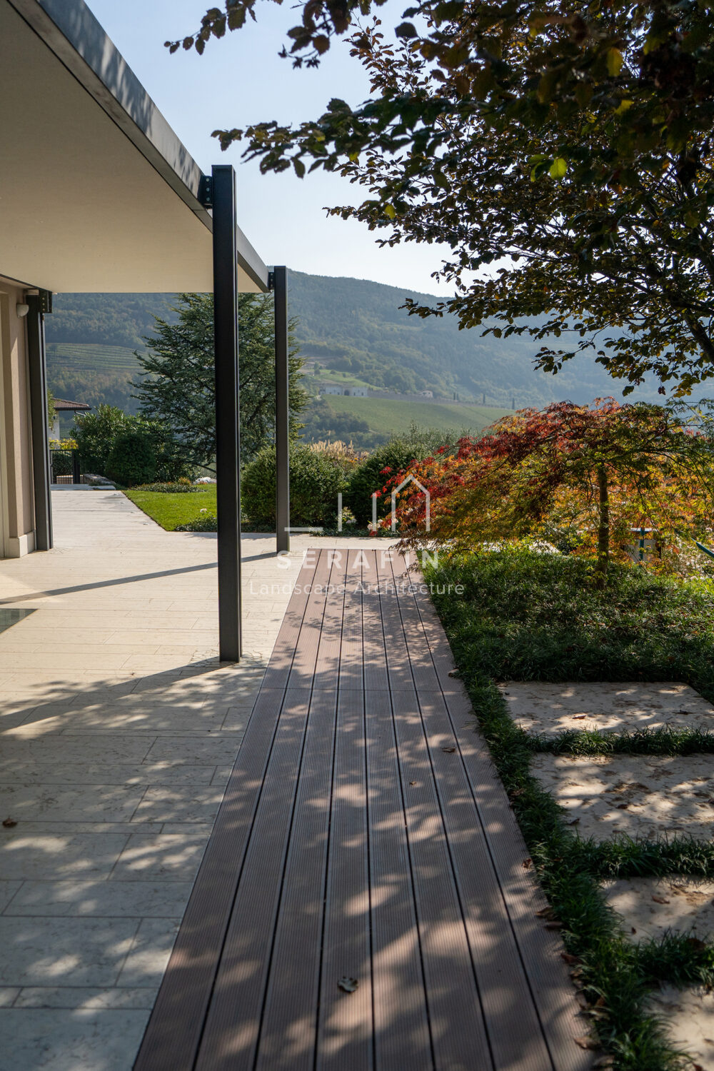 exclusive garden project in Trevignago of Verona - 14