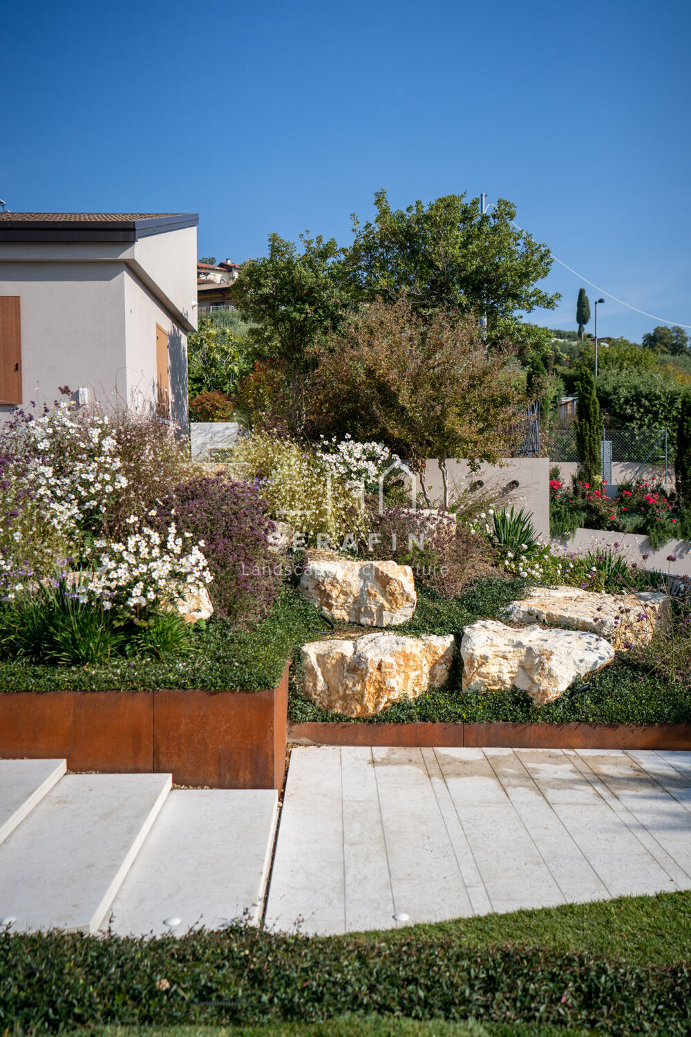 exclusive garden project in Trevignago of Verona - 5
