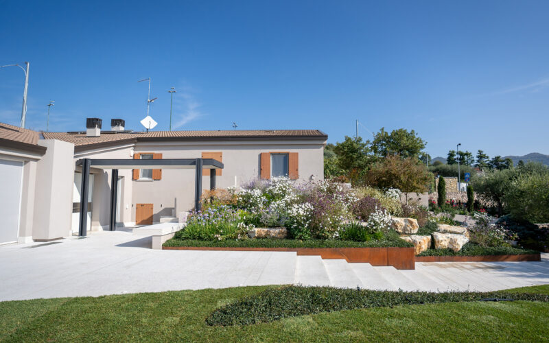 progetto giardino di lusso a Tregnago di Verona - preview