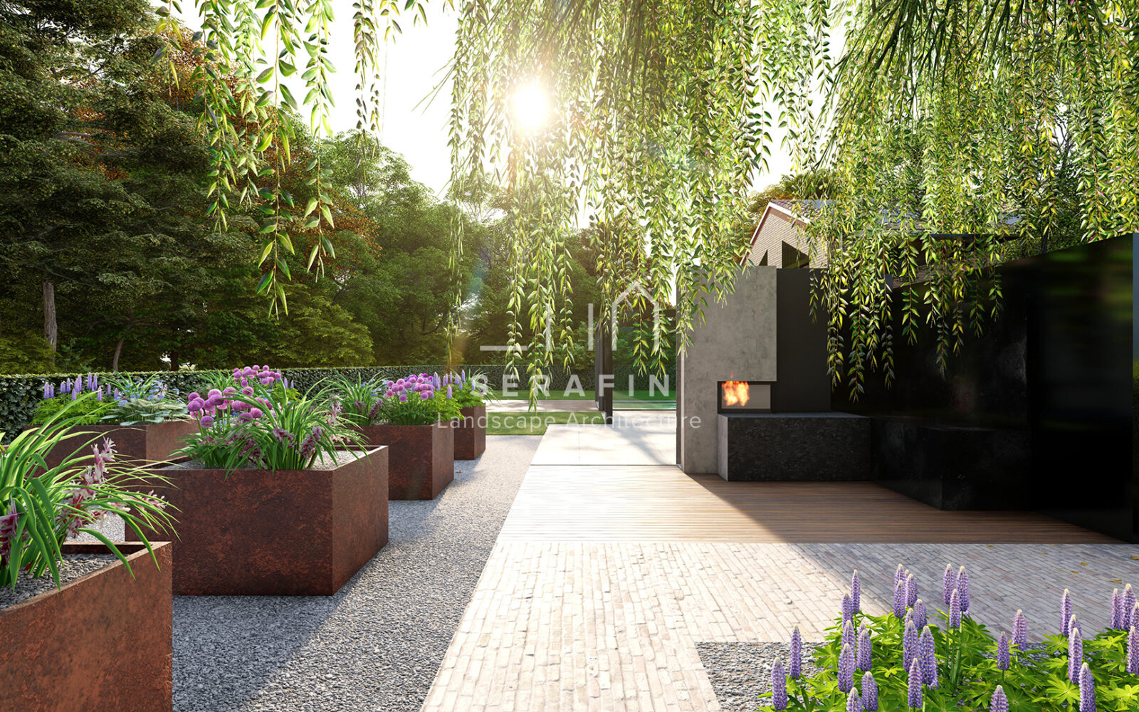 luxury garden project in Castelfranco Veneto - 9
